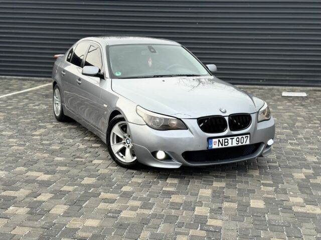 Серый БМВ 5 Серия, объемом двигателя 3 л и пробегом 299 тыс. км за 3999 $, фото 1 на Automoto.ua