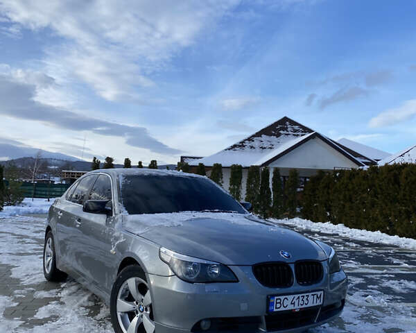 Серый БМВ 5 Серия, объемом двигателя 3 л и пробегом 388 тыс. км за 7500 $, фото 1 на Automoto.ua