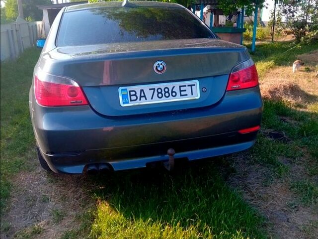 Серый БМВ 5 Серия, объемом двигателя 2.5 л и пробегом 278 тыс. км за 6500 $, фото 1 на Automoto.ua