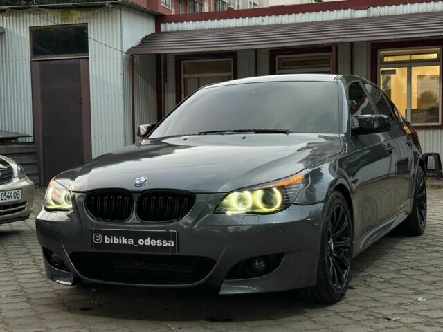 Серый БМВ 5 Серия, объемом двигателя 3 л и пробегом 350 тыс. км за 7600 $, фото 1 на Automoto.ua