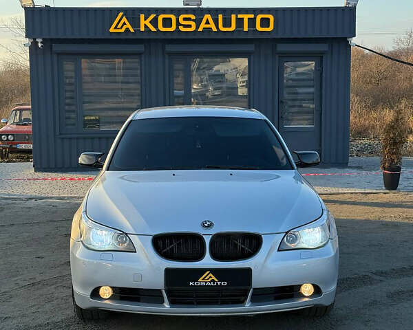 Серый БМВ 5 Серия, объемом двигателя 2.5 л и пробегом 450 тыс. км за 8000 $, фото 1 на Automoto.ua