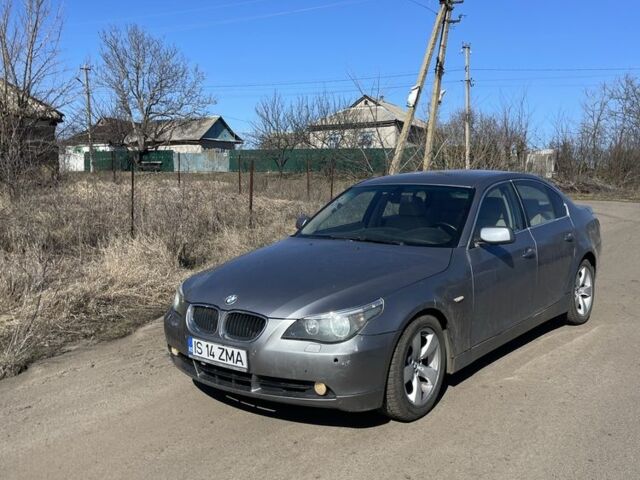 Серый БМВ 5 Серия, объемом двигателя 2.5 л и пробегом 400 тыс. км за 4500 $, фото 1 на Automoto.ua