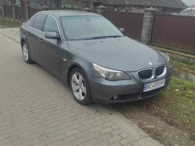 Серый БМВ 5 Серия, объемом двигателя 3 л и пробегом 360 тыс. км за 9100 $, фото 1 на Automoto.ua