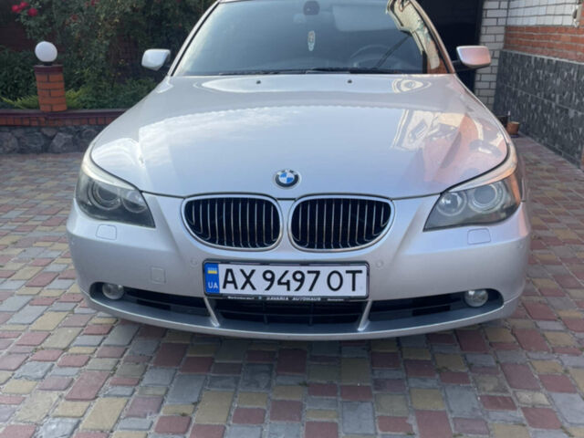 Серый БМВ 5 Серия, объемом двигателя 2.93 л и пробегом 166 тыс. км за 12500 $, фото 1 на Automoto.ua