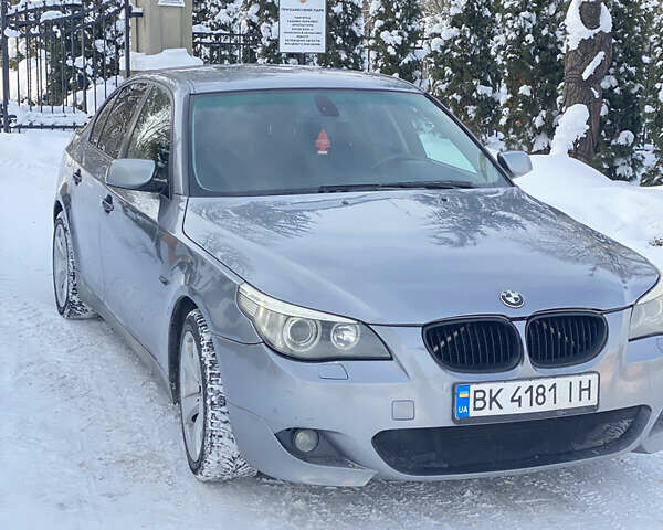Серый БМВ 5 Серия, объемом двигателя 2 л и пробегом 290 тыс. км за 6900 $, фото 1 на Automoto.ua