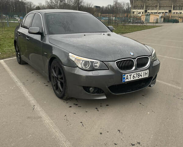 Серый БМВ 5 Серия, объемом двигателя 2.5 л и пробегом 220 тыс. км за 7500 $, фото 1 на Automoto.ua