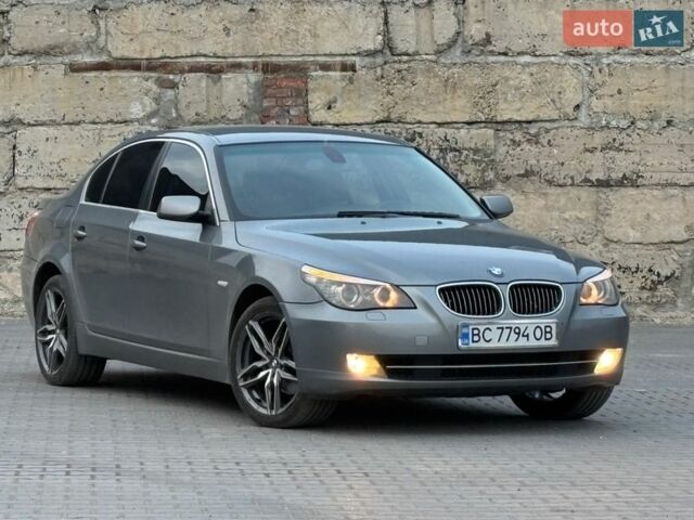 Серый БМВ 5 Серия, объемом двигателя 2.5 л и пробегом 257 тыс. км за 8800 $, фото 1 на Automoto.ua