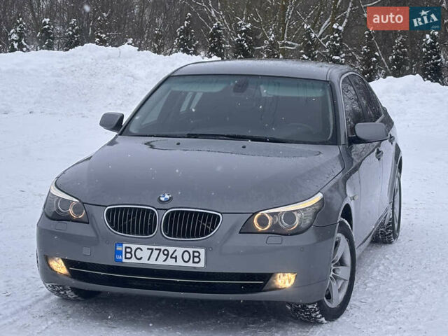 Серый БМВ 5 Серия, объемом двигателя 2.5 л и пробегом 256 тыс. км за 9250 $, фото 1 на Automoto.ua