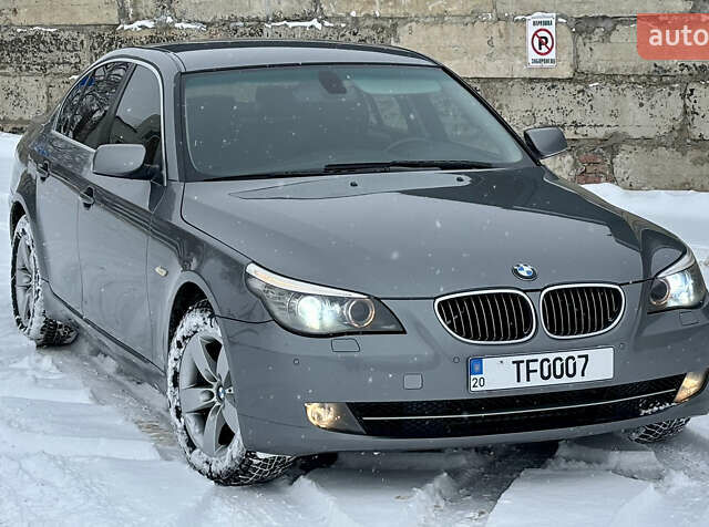 Серый БМВ 5 Серия, объемом двигателя 2.5 л и пробегом 255 тыс. км за 9500 $, фото 1 на Automoto.ua