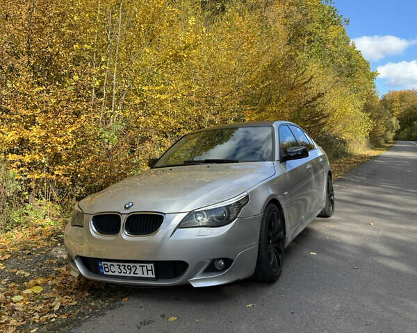 Серый БМВ 5 Серия, объемом двигателя 2.5 л и пробегом 476 тыс. км за 7600 $, фото 1 на Automoto.ua
