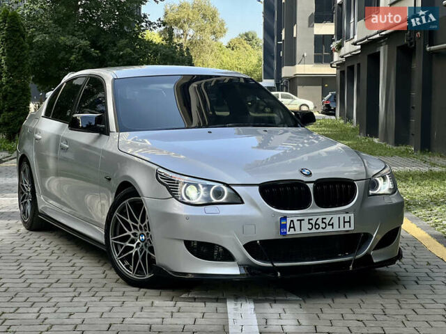 Серый БМВ 5 Серия, объемом двигателя 2.5 л и пробегом 367 тыс. км за 9250 $, фото 1 на Automoto.ua