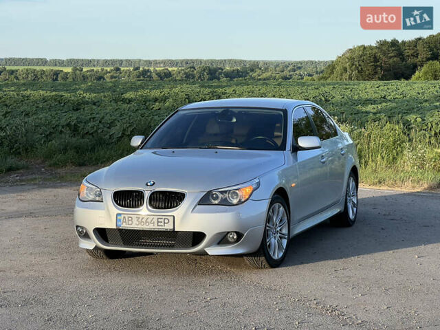 Серый БМВ 5 Серия, объемом двигателя 3 л и пробегом 226 тыс. км за 11000 $, фото 1 на Automoto.ua