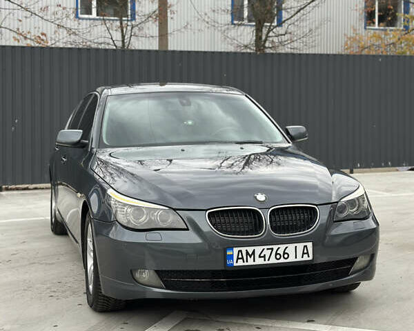 Серый БМВ 5 Серия, объемом двигателя 2 л и пробегом 402 тыс. км за 7950 $, фото 1 на Automoto.ua