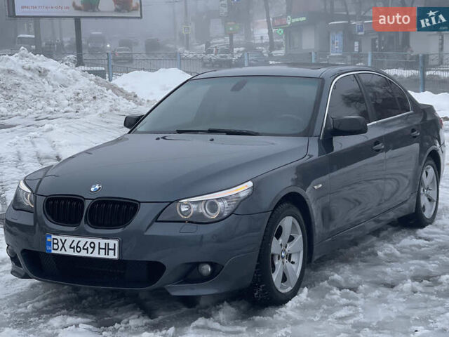 Сірий БМВ 5 Серія, об'ємом двигуна 3 л та пробігом 219 тис. км за 8950 $, фото 1 на Automoto.ua