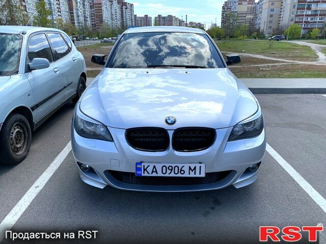 Серый БМВ 5 Серия, объемом двигателя 2 л и пробегом 244 тыс. км за 9350 $, фото 1 на Automoto.ua
