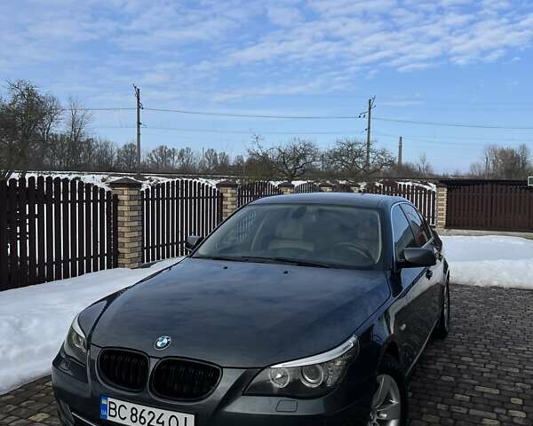 Серый БМВ 5 Серия, объемом двигателя 2 л и пробегом 266 тыс. км за 9600 $, фото 1 на Automoto.ua