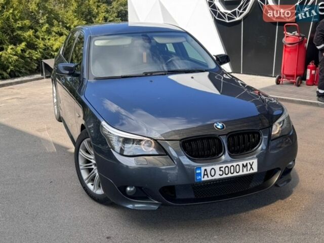 Сірий БМВ 5 Серія, об'ємом двигуна 3 л та пробігом 394 тис. км за 11300 $, фото 1 на Automoto.ua