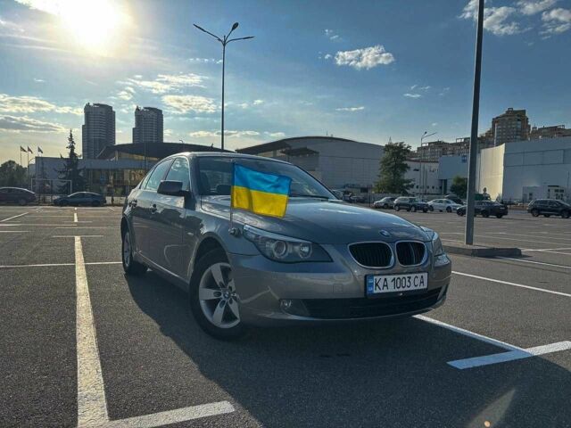 Серый БМВ 5 Серия, объемом двигателя 2 л и пробегом 157 тыс. км за 7500 $, фото 1 на Automoto.ua