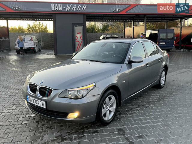 Серый БМВ 5 Серия, объемом двигателя 2 л и пробегом 187 тыс. км за 7900 $, фото 1 на Automoto.ua