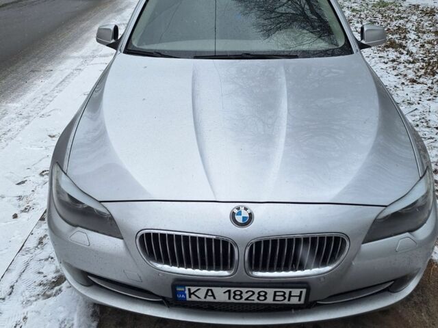 Серый БМВ 5 Серия, объемом двигателя 3 л и пробегом 118 тыс. км за 12800 $, фото 1 на Automoto.ua