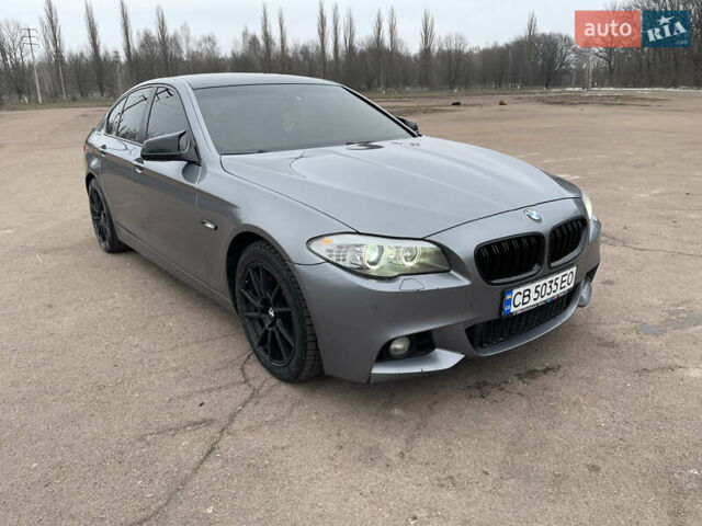 Сірий БМВ 5 Серія, об'ємом двигуна 3 л та пробігом 288 тис. км за 17000 $, фото 1 на Automoto.ua
