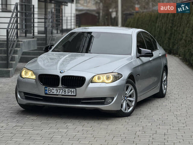 Серый БМВ 5 Серия, объемом двигателя 2 л и пробегом 333 тыс. км за 14100 $, фото 1 на Automoto.ua