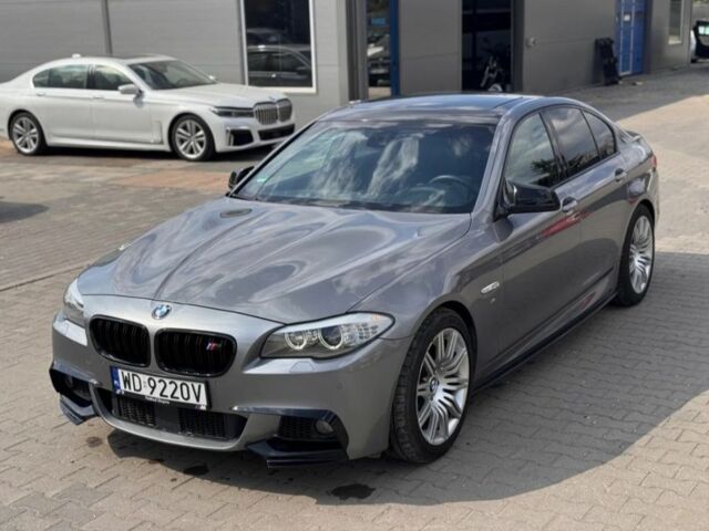 Сірий БМВ 5 Серія, об'ємом двигуна 3 л та пробігом 175 тис. км за 6028 $, фото 1 на Automoto.ua