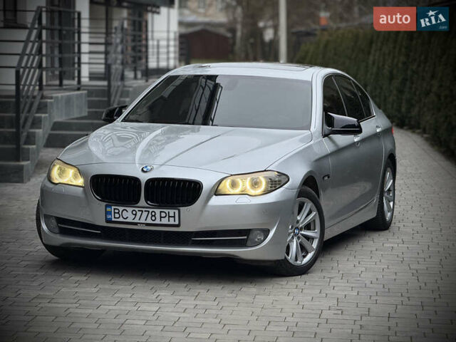 Серый БМВ 5 Серия, объемом двигателя 2 л и пробегом 334 тыс. км за 13500 $, фото 1 на Automoto.ua