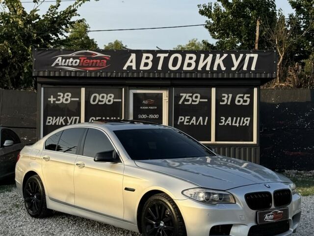 Серый БМВ 5 Серия, объемом двигателя 3 л и пробегом 350 тыс. км за 11995 $, фото 1 на Automoto.ua
