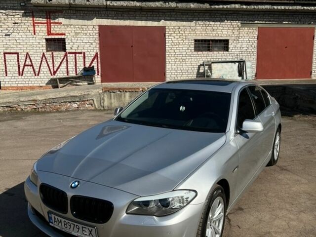 Серый БМВ 5 Серия, объемом двигателя 2 л и пробегом 298 тыс. км за 13200 $, фото 1 на Automoto.ua