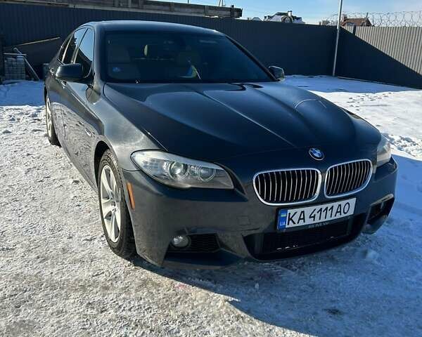 Серый БМВ 5 Серия, объемом двигателя 2 л и пробегом 177 тыс. км за 13150 $, фото 1 на Automoto.ua