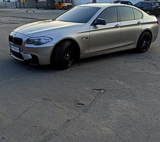 Серый БМВ 5 Серия, объемом двигателя 3 л и пробегом 244 тыс. км за 12200 $, фото 1 на Automoto.ua