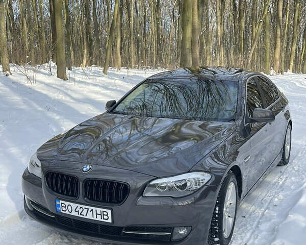 Серый БМВ 5 Серия, объемом двигателя 3 л и пробегом 271 тыс. км за 10900 $, фото 1 на Automoto.ua