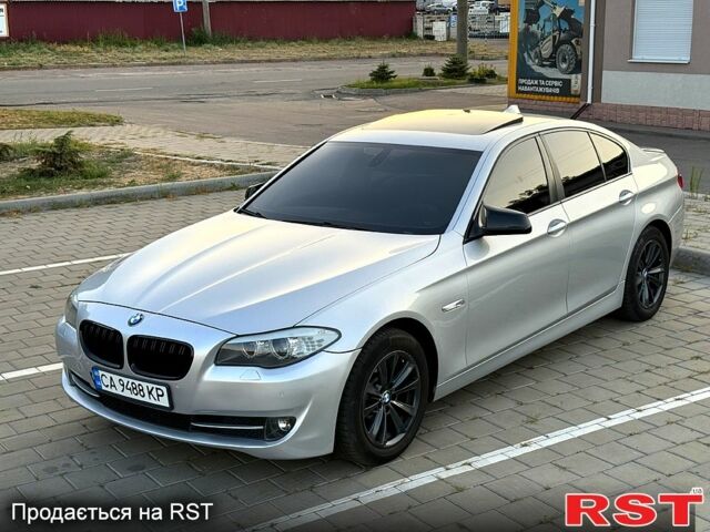 Серый БМВ 5 Серия, объемом двигателя 2 л и пробегом 280 тыс. км за 12500 $, фото 1 на Automoto.ua