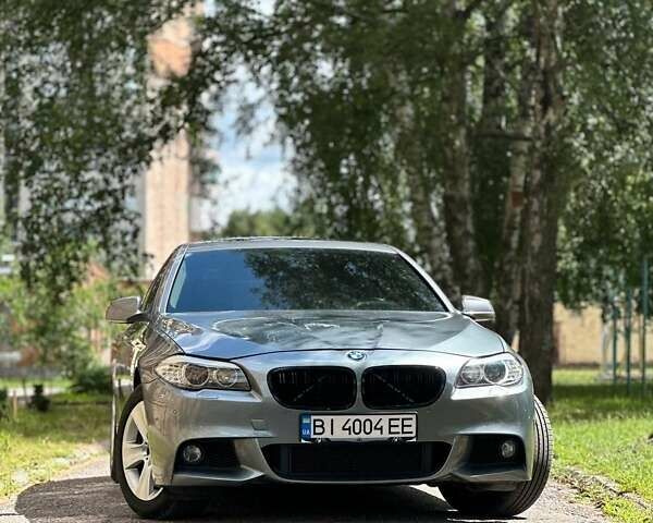 Серый БМВ 5 Серия, объемом двигателя 2 л и пробегом 265 тыс. км за 12299 $, фото 1 на Automoto.ua
