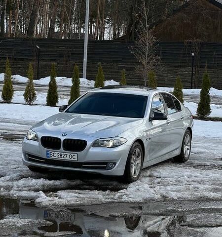 Серый БМВ 5 Серия, объемом двигателя 2 л и пробегом 255 тыс. км за 10999 $, фото 1 на Automoto.ua