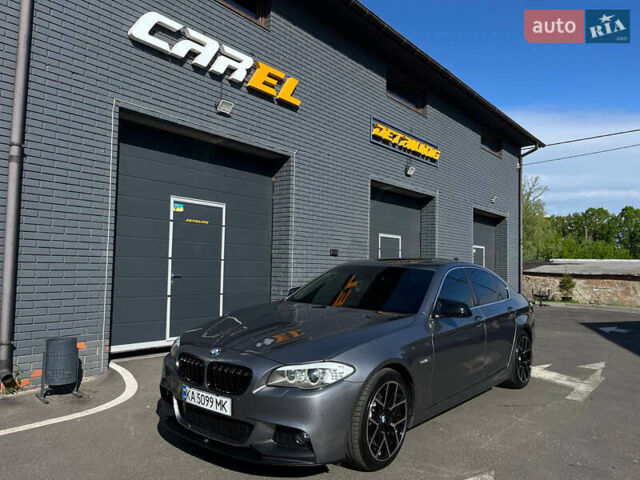 Серый БМВ 5 Серия, объемом двигателя 2 л и пробегом 199 тыс. км за 13500 $, фото 1 на Automoto.ua