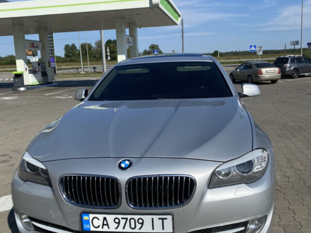 Серый БМВ 5 Серия, объемом двигателя 2 л и пробегом 210 тыс. км за 12000 $, фото 1 на Automoto.ua