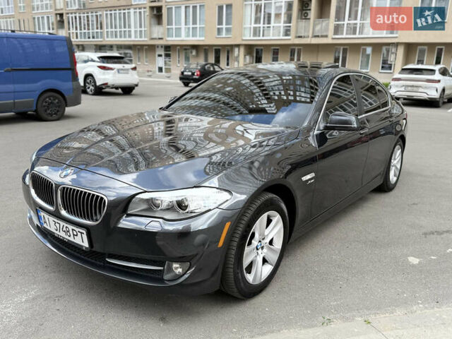 Серый БМВ 5 Серия, объемом двигателя 2 л и пробегом 163 тыс. км за 12700 $, фото 1 на Automoto.ua