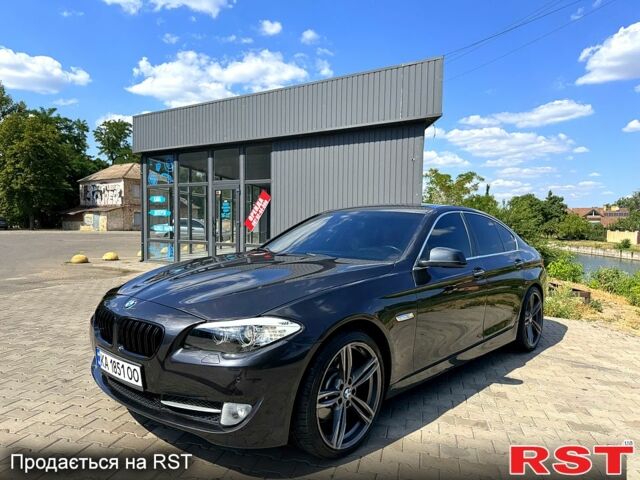 Серый БМВ 5 Серия, объемом двигателя 2 л и пробегом 189 тыс. км за 14500 $, фото 1 на Automoto.ua