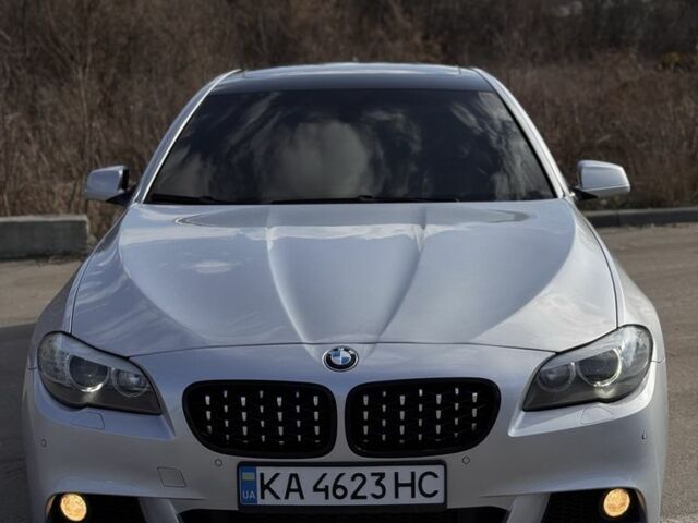 Серый БМВ 5 Серия, объемом двигателя 2 л и пробегом 193 тыс. км за 12700 $, фото 1 на Automoto.ua