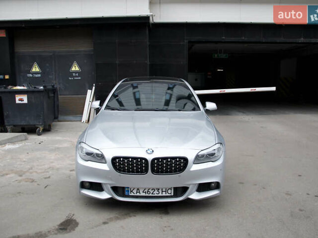 Серый БМВ 5 Серия, объемом двигателя 2 л и пробегом 186 тыс. км за 15000 $, фото 1 на Automoto.ua