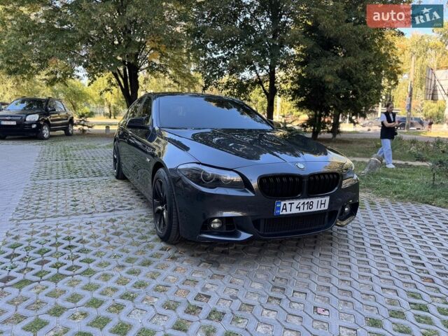 Серый БМВ 5 Серия, объемом двигателя 2 л и пробегом 266 тыс. км за 12000 $, фото 1 на Automoto.ua