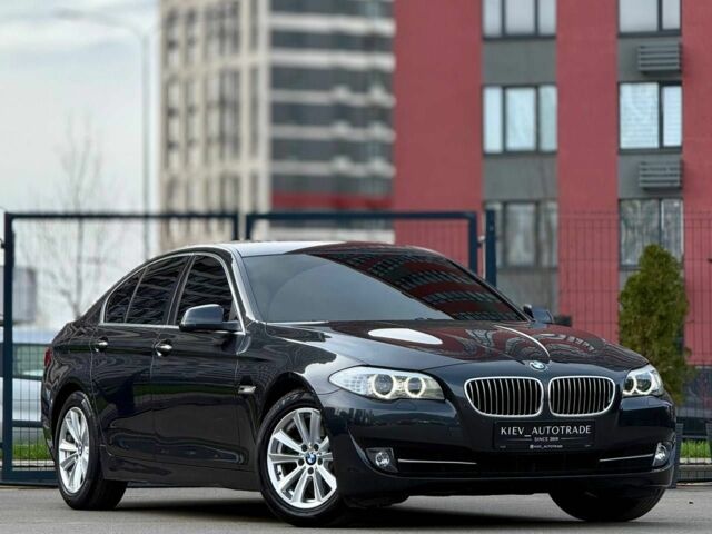 Серый БМВ 5 Серия, объемом двигателя 2 л и пробегом 215 тыс. км за 13500 $, фото 1 на Automoto.ua