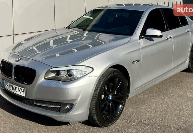 Серый БМВ 5 Серия, объемом двигателя 2 л и пробегом 198 тыс. км за 14299 $, фото 1 на Automoto.ua