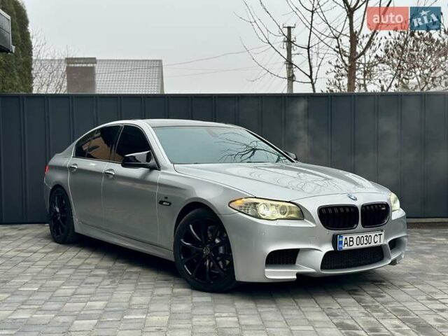 Серый БМВ 5 Серия, объемом двигателя 2 л и пробегом 229 тыс. км за 13599 $, фото 1 на Automoto.ua