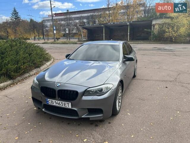 Серый БМВ 5 Серия, объемом двигателя 2.98 л и пробегом 195 тыс. км за 12300 $, фото 1 на Automoto.ua