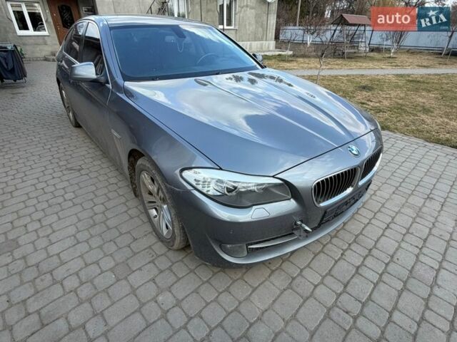 Серый БМВ 5 Серия, объемом двигателя 2 л и пробегом 280 тыс. км за 7500 $, фото 1 на Automoto.ua