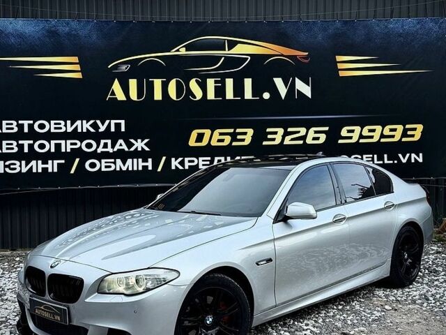 Сірий БМВ 5 Серія, об'ємом двигуна 2 л та пробігом 195 тис. км за 12300 $, фото 1 на Automoto.ua