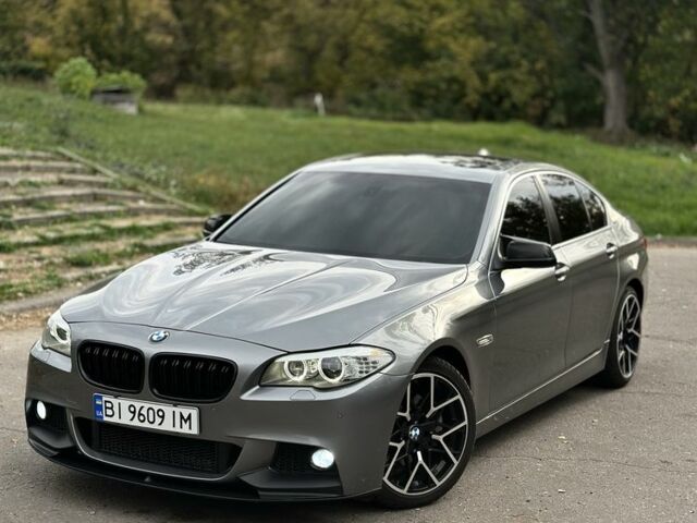 Серый БМВ 5 Серия, объемом двигателя 2 л и пробегом 205 тыс. км за 15500 $, фото 1 на Automoto.ua